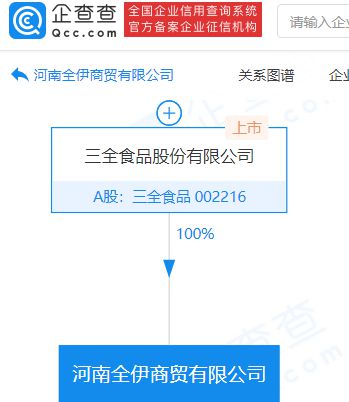 三全食品于河南成立商贸新公司,经营范围含烟草制品零售等